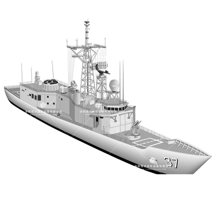 铜陵充气侦查船模型